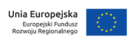 Znak Uni Europejskiej - Europejski Fundusz Rozwoju Regionalnego